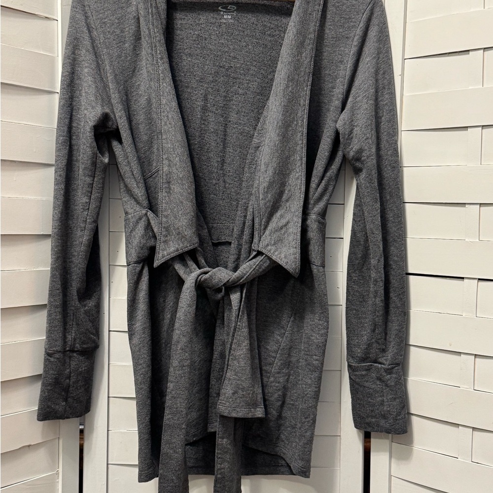 Champion Open Front Cardigan with Tie